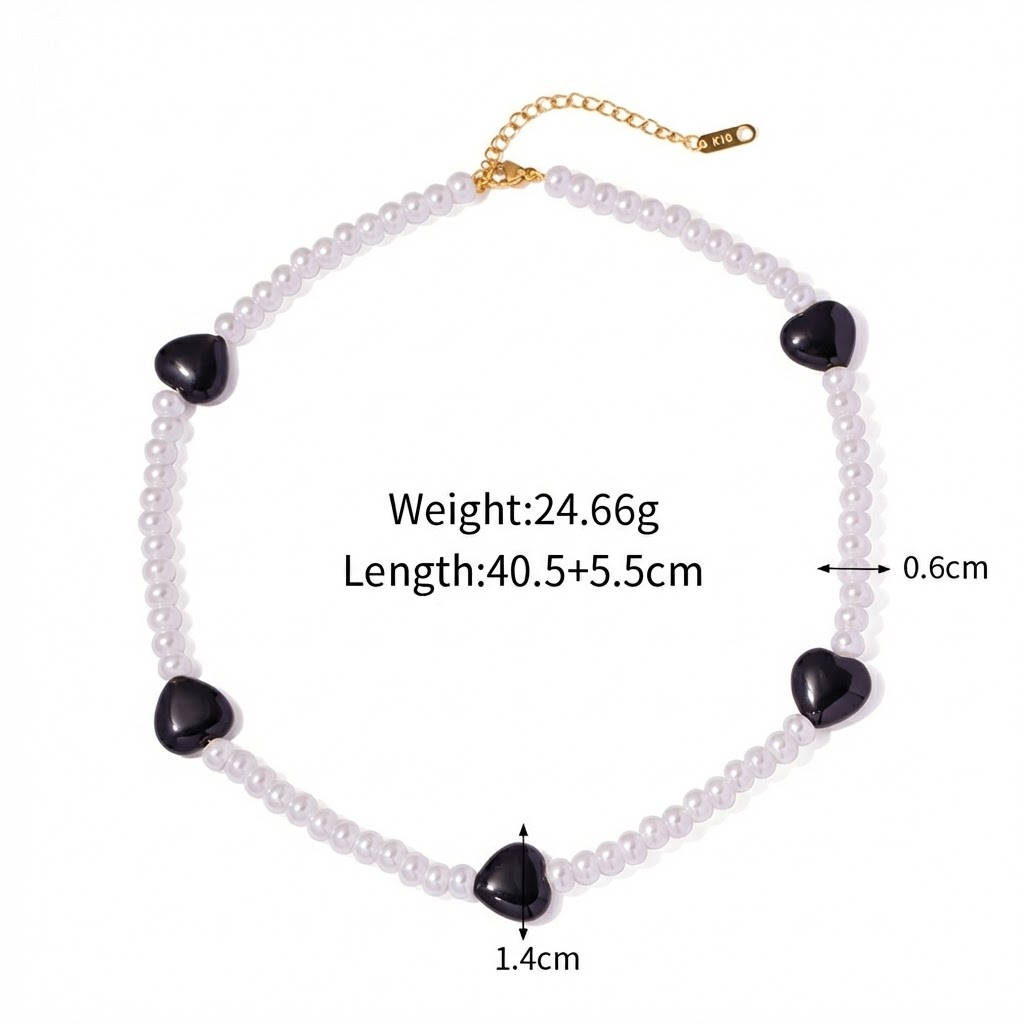 18K gold-plated titanium steel bracelet with rhinestones - Image 9
