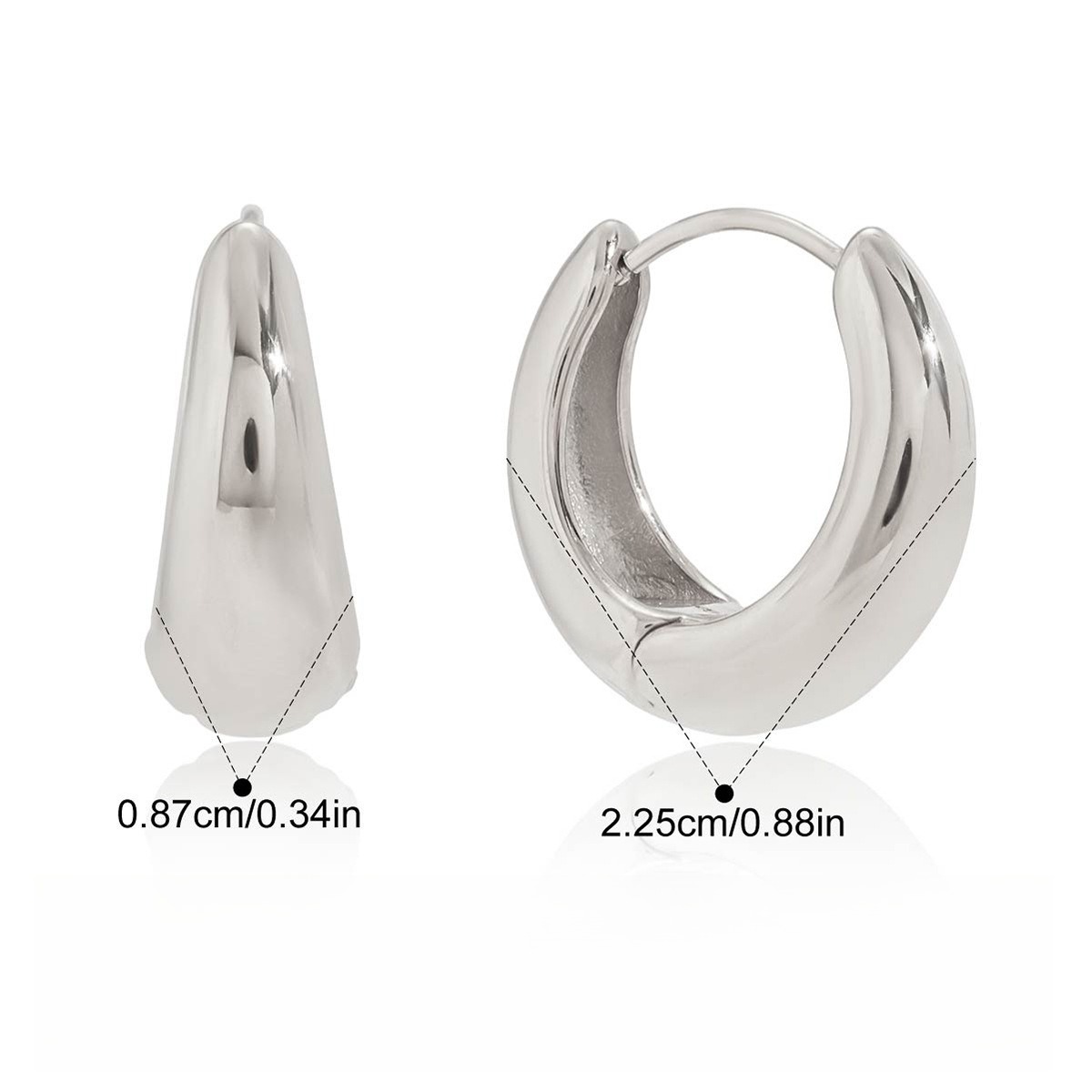 Light luxury, high-end zircon earrings - Image 7