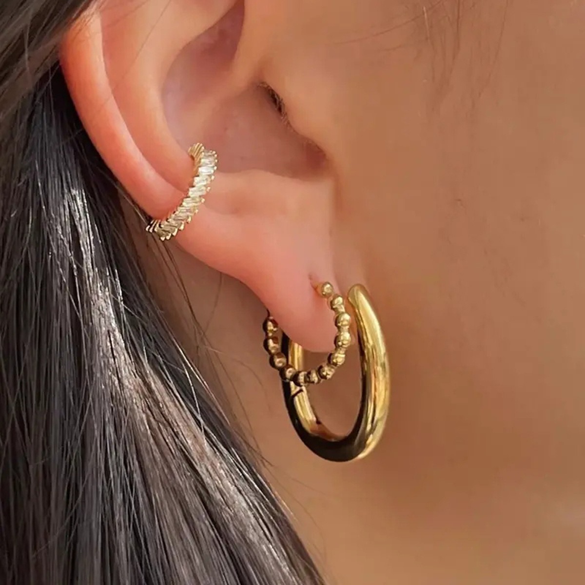 Light luxury, high-end zircon earrings - Image 8