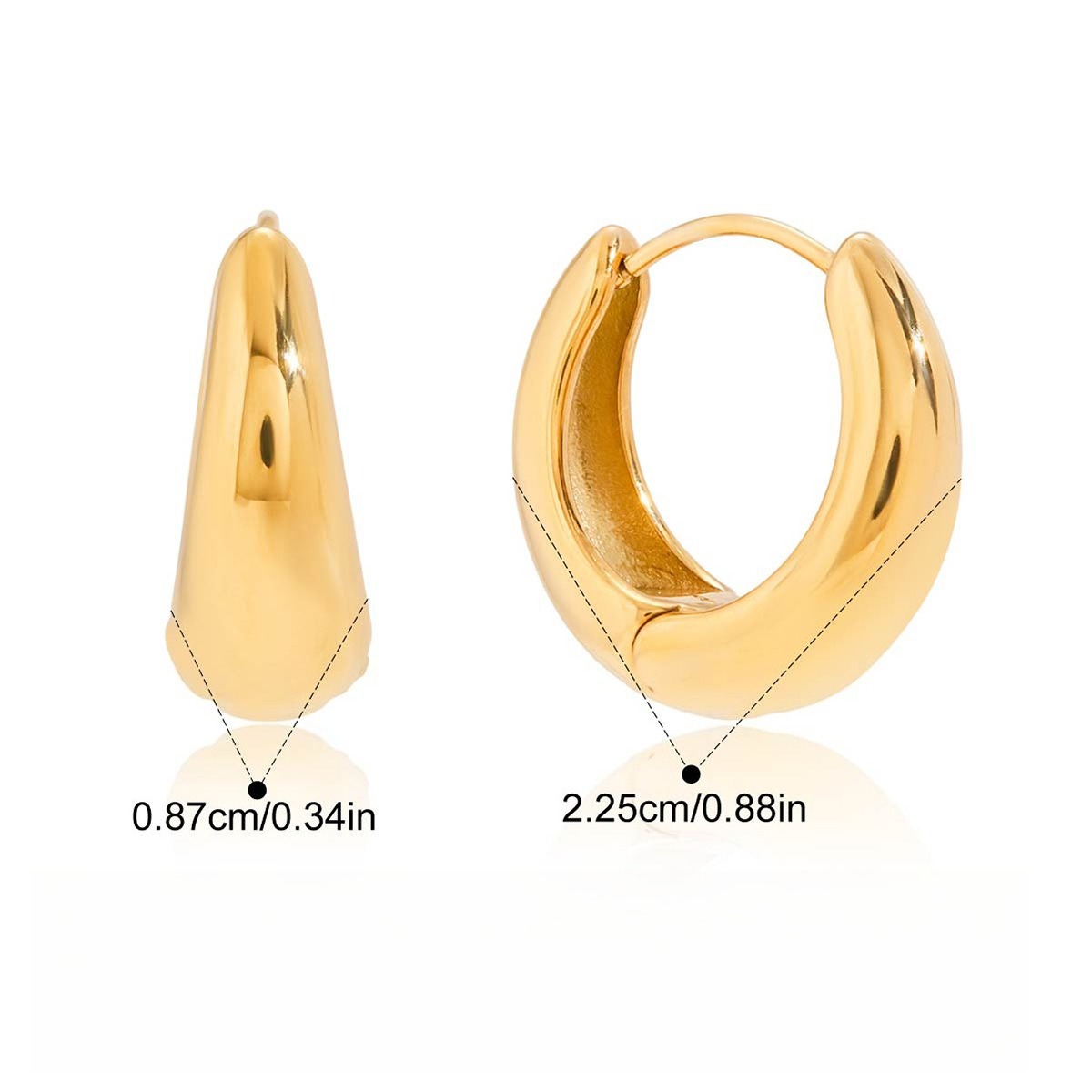 Light luxury, high-end zircon earrings - Image 10