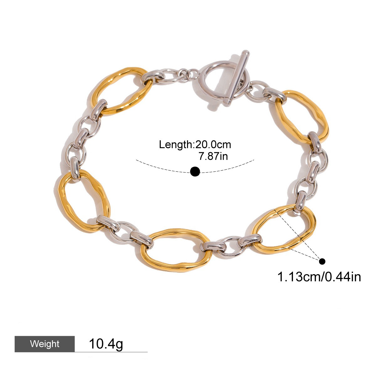 18K Goldfish Shape Design Exquisite Fashion Necklace Bracelet Set - Image 5
