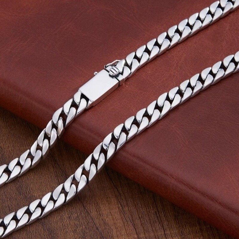 Cuban chain design trendy personality necklace - Image 3