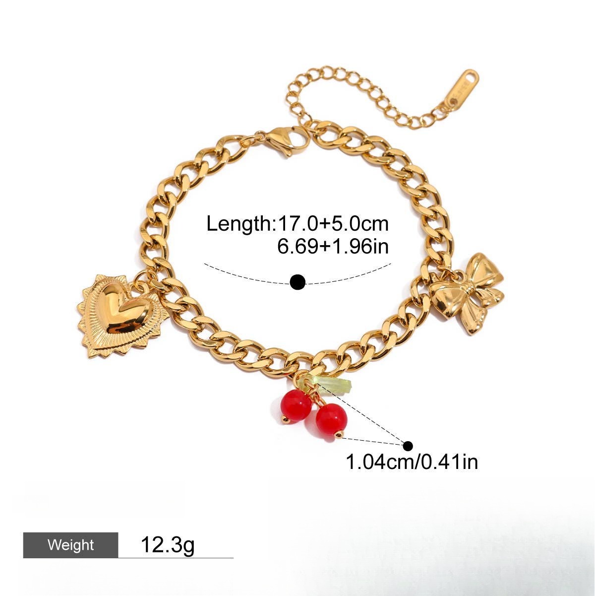 18k gold light luxury stacking pearl bracelet - Image 9