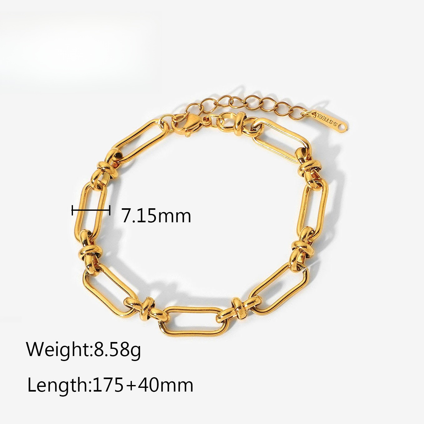 Cuban bracelet light luxury high-end bracelet - Image 2