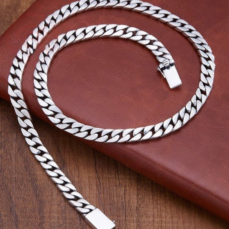Cuban chain design trendy personality necklace