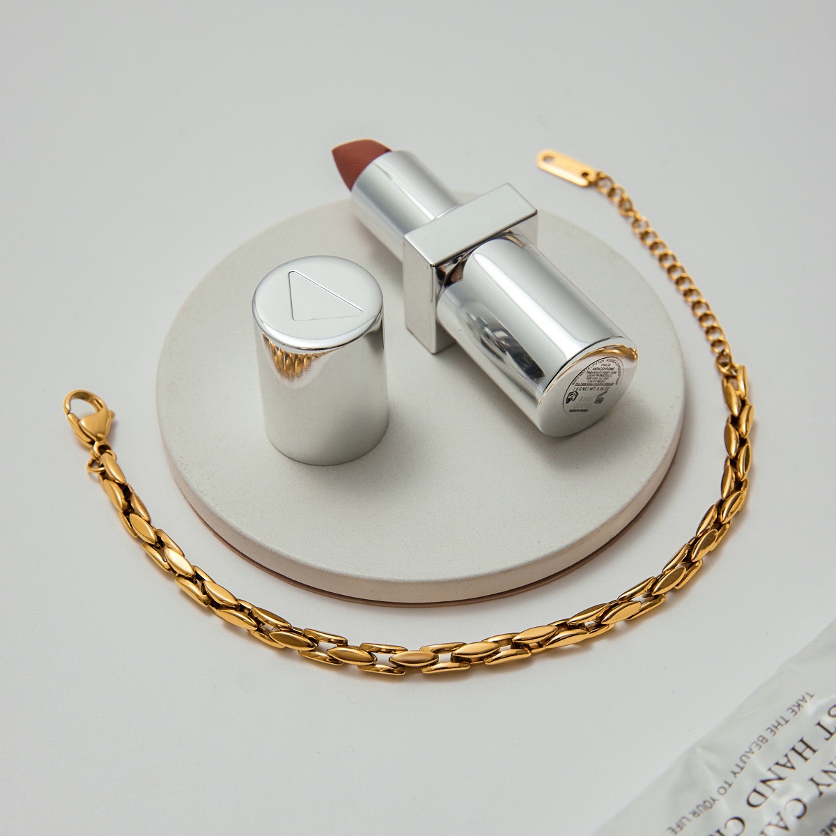 18k gold light luxury high-end bracelet - Image 7