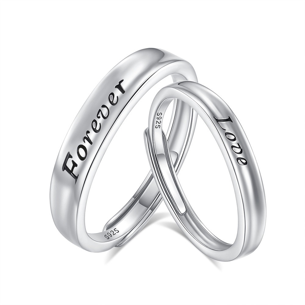 Forever-Love Eternal Love Couple Ring
