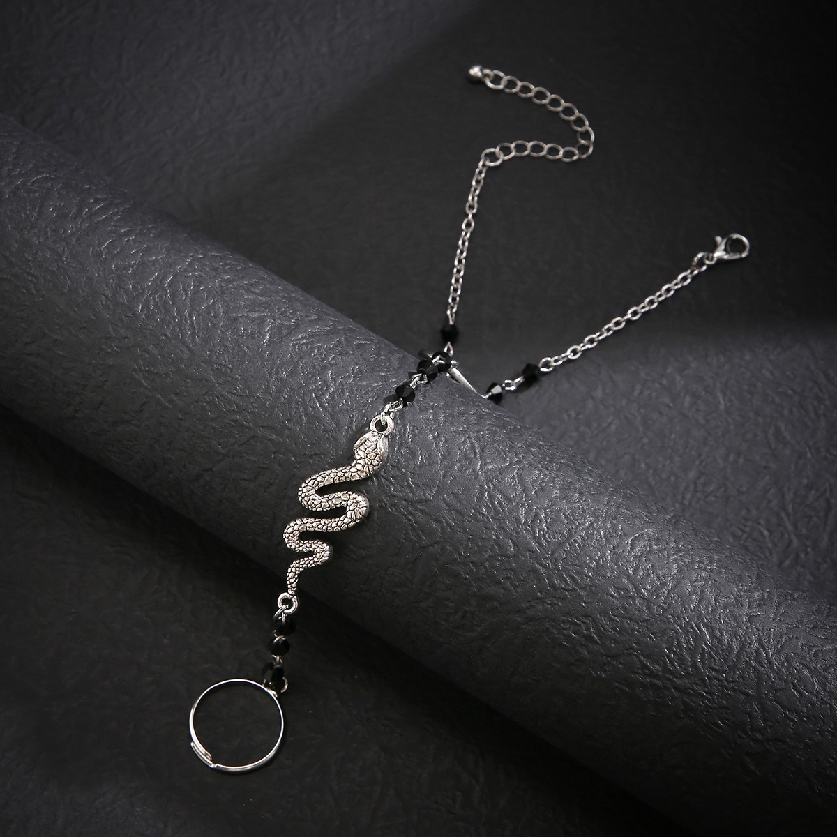 Punk Snake Sweet and Cool Finger Bracelet - Image 6