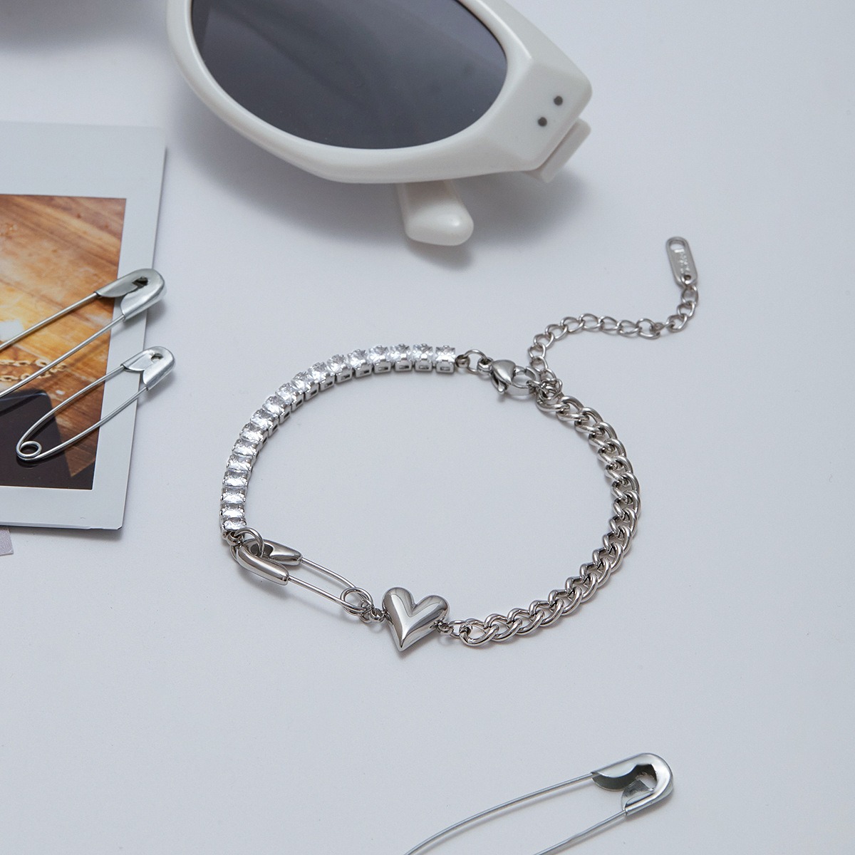 Light luxury high-end jewelry zircon bracelet - Image 7