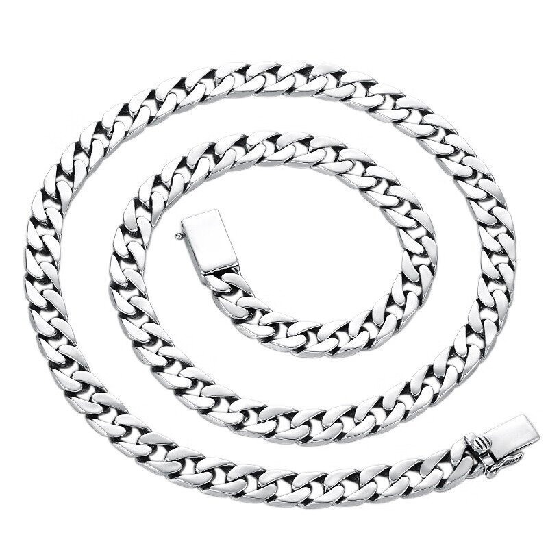 Cuban chain design trendy personality necklace - Image 5