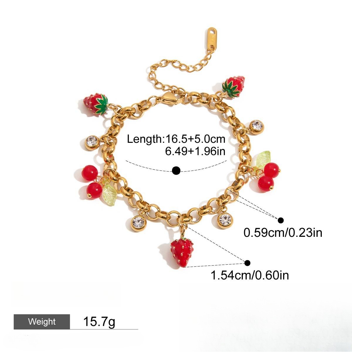 18k gold light luxury stacking pearl bracelet - Image 13